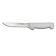 Dexter Russell 31615 Basic Series 6" Wide Boning Knife with High-Carbon Steel Blade and White Handle