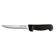 Dexter Russell 31628B Basics Series 8" Scalloped Utility Knife High-Carbon Steel Blade and Black Handle