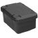 Carlisle PC188N03 Black 8" Deep Cateraide Top Loading Polyethylene Insulated Food Pan Carrier With Lip Handles