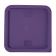 Winco PECC-68P Purple Allergen-Free Square Cover for 6 and 8 Qt. Food Storage Containers