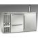 Perlick DZS60_SSRSDDRWC_WW_1DA Dual-Zone WW Thermostat 60" Wide Stainless Steel Finish Right-Side Condenser 1 Dispense Head And 2 Solid Drawers And 1 Solid Door Refrigerated Back Bar Storage Cabinet With 15.0 Cubic ft Capacity On 3 3/4" Casters, 120 Volts
