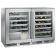 Perlick HC48RS4_SSGDC Undercounter 47 7/8" Wide 2-Section C-Series Glass Door Front-Vented Standard Refrigerator On 3 3/4" Casters With 11.7 Cubic ft Capacity, 115 Volts