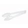 Winco PUT-9C 9" Clear Polycarbonate Utility Tongs