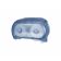 San Jamar R3600TBL Versatwin Classic Double Roll Bath Tissue Dispenser - Arctic Blue
