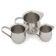 Royal Industries ROY BE 5 Stainless Steel 5 Oz. Bell Shape Creamer