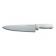 Dexter-Russell 12453 10" Sani-Safe Scalloped Cook's Knife with High-Carbon Steel Blade