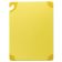 San Jamar CBG121812YL 12" x 18" x 1/2" Yellow Saf-T-Grip Cutting Board