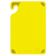 San Jamar CBG6938YL 6" x 9" x 3/8" Yellow Saf-T-Grip Bar Cutting Board