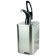 San Jamar P4900BK Frontline Universal Countertop Single Condiment Dispenser with Black Pump
