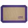 Winco SBS-16PP 11.63" x 16.5" 1/2 Size Allergen Free Purple Silicone Baking Mat