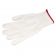 San Jamar SG10-M White Cut-Resistant Glove with Dyneema - Medium