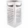 Tablecraft SG201 4" x 4" x 9" Stainless Steel Box Type Square Grater