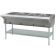 Eagle SHT4-120 Stainless Steel 63.5" Sealed Four-Well Electric Stationary Hot Food Table - 120V