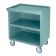 Cambro BC330401 Slate Blue 33-1/8 Inch Three Shelf Standard Service Cart with Three Enclosed Sides