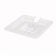 Winco SP7600C Poly-Ware 1/6 Size Slotted Polycarbonate Food Pan Cover