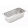 Winco SPJH-304 1/3 Size Standard Weight Anti-Jam Stainless Steel Steam Table / Hotel Pan - 4" Deep
