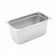 Winco SPJH-306 1/3 Size Standard Weight Anti-Jam Stainless Steel Steam Table / Hotel Pan - 6" Deep