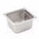 Winco SPJH-604 1/6 Size Standard Weight Anti-Jam Stainless Steel Steam Table / Hotel Pan - 4" Deep