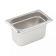 Winco SPJL-904 1/9 Size Standard Weight Anti-Jam Stainless Steel Steam Table / Hotel Pan - 4" Deep