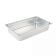 Winco SPJM-104 4" Full Size Solid Anti-Jam Steam Table Pan / Hotel Pan - 24 Gauge