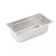 Winco SPJM-304 4" Third Size Solid Anti-Jam Steam Table Pan / Hotel Pan - 24 Gauge