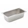 Winco SPT4 4" Third Size Solid Steam Table Pan / Hotel Pan - 25 Gauge