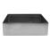 Tablecraft SS4005 6 Qt. 18-8 Stainless Steel 12" x 10" x 3" Straight Sided Rectangular Bowl 