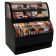 Structural Concepts Harmony HMBC6-E3 75 3/8" Black Express 3 Dual Service Refrigerated Bakery Merchandiser Case With 24.2 Cubic ft And Breeze EnergyWise Self-Contained Refrigeration, 220V