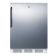 Summit FF6LWBI7SSTB 23.63" x 33.5" x 23.5" White Stainless Steel Undercounter Refrigerator with 1 Door - 5.5 Cu. Ft, 115 Volts