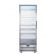 Summit ACR1718LH 79.25" x 27.63" x 24.75" Stainless Steel Glass Pharmaceutical Refrigerator - 17.0 Cu. Ft, 115 Volts