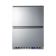 Summit SPFF51OS2D 34" x 23.63" x 23.63" Stainless Steel Undercounter Freezer with Two Drawers and 3.4 Cu. Ft, 115 Volts