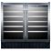 Summit SWC3668 34.25" x 35.38" x 23.5" Dual Zone Glass Wine Cellar with 68 Bottle Capacity - 115 Volts