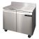 Continental Refrigerator SW36NBS 36" Worktop Refrigerator With 2 Solid Doors And 6" Backsplash With 10.3 Cubic Foot Capacity, 115 Volts