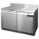 Continental Refrigerator SWF48NBS-FB 48" Front Breathing Worktop Freezer With 2 Solid Doors With 6" Backsplash 13.4 Cubic Foot Capacity, 115 Volts