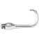 T&S Brass 004R Chrome-Plated Brass Finger Hook Assembly With Screw For All Standard 3/8" T&S Risers With 11/16" Diameter Clamp