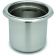 T&S Brass 006678-45 Deck-Mount 7" Diameter Stainless Steel Dipper Well Bowl And Drain Assembly