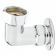 T&S Brass 00YY Chrome-Plated Brass 90-Degree Flange With 3/4" NPT Female Inlet