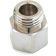 T&S Brass 054A Chrome-Plated Brass 3/8" NPT Female x 3/4" -14 UN Male Adapter With Washer