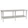 Eagle Group T24108EM 24" x 108" Stainless Steel 14 Gauge Work Table with Galvanized Undershelf