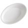 Tablecraft 10313W 0.75 oz White Oval Mini Melamine Bowl
