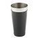 Tablecraft 10372 28 oz Stainless Steel Cocktail Shaker with Black Vinyl Coating