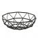 Tablecraft 10462 Delta Series Wire Basket, 6" x 2"