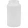 Tablecraft 1064J One Half Gallon White Plastic Condiment Container with 89MM Top Opening