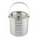 Tablecraft 10700 55 oz Brushed Stainless Steel Ice Bucket