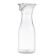 Tablecraft 10716 19 oz Clear Plastic Carafe with Lid