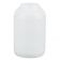 Tablecraft 1128J One Gallon White Plastic Condiment Container with 89MM Top Opening