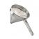 Tablecraft 1610 9 5/8" Stainless Steel 4 Qt Coarse China Cap Strainer