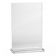 Tablecraft 5585 Clear Acrylic Plastic 8-1/2" x 5-1/2" Two Sided Table Tent