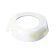 Tablecraft CB19 Imprinted White Plastic Salad Dressing Dispenser Collar with "Fat Free" Beige Lettering
