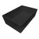 Tablecraft CW5024BK Simple Solutions™ Black Cast Aluminum 9-1/2" x 6-3/8" x 3" Food Pan, 2.5 qt